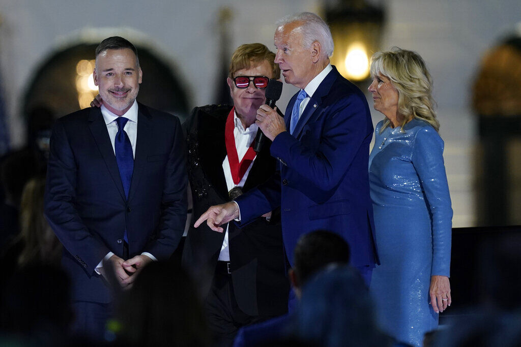 Biden White House Elton John